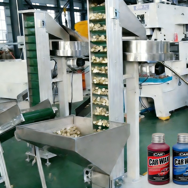 গাড়ী মোম থ্রেডেড ক্যাপ উত্পাদন লাইন