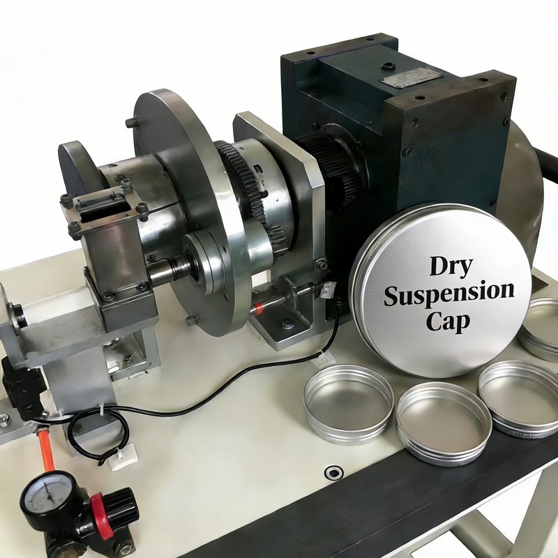 শুষ্ক সাসপেনশন ক্যাপ মেটাল বক্স উত্পাদন লাইন