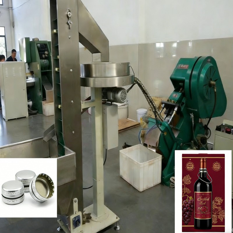 ফোর্টিফাইড রেড ওয়াইন টেম্পার-স্পষ্ট ক্যাপ প্রোডাকশন লাইন